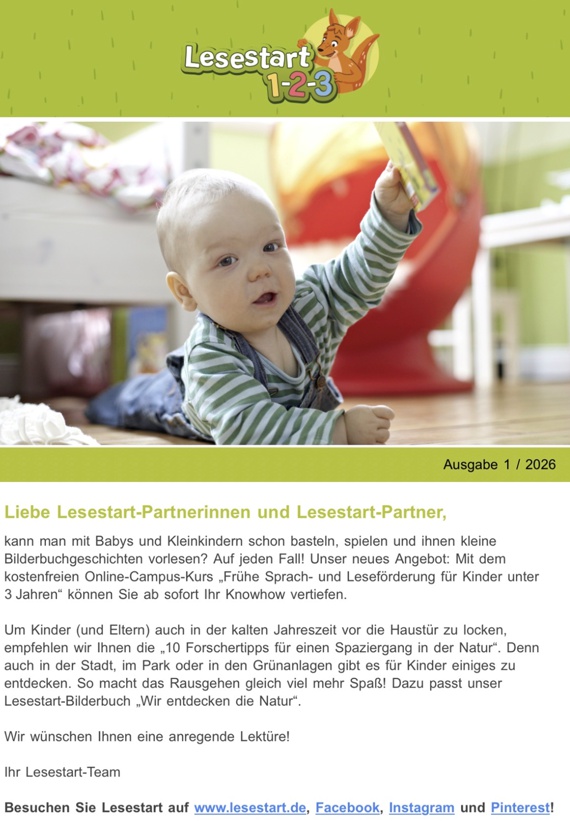 Bibliothek O&szlig;ling - Lesestart 2026