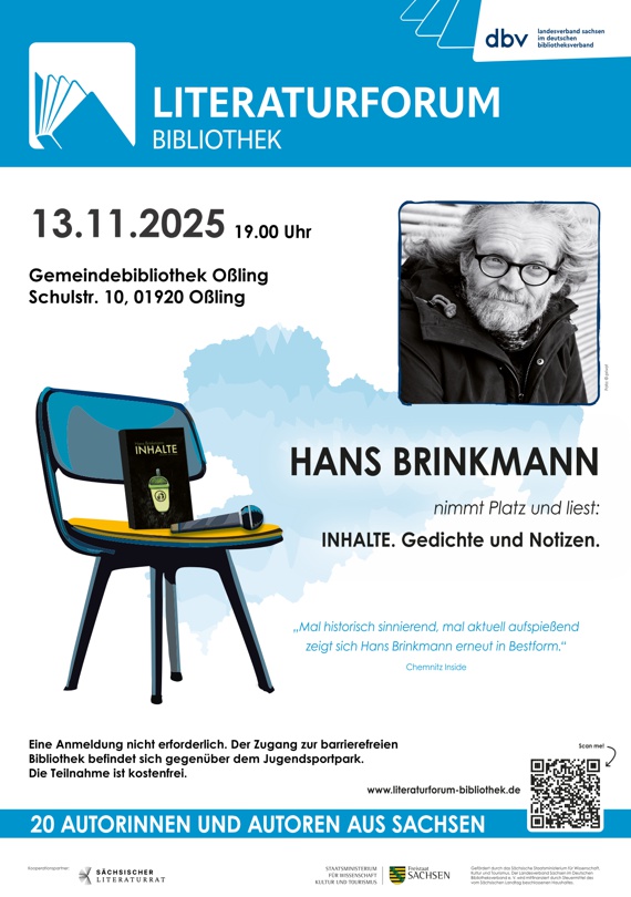Bibliothek Oßling - Vortrag Brinkmann