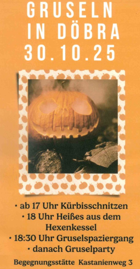 Oßling OT Döbra: Halloween