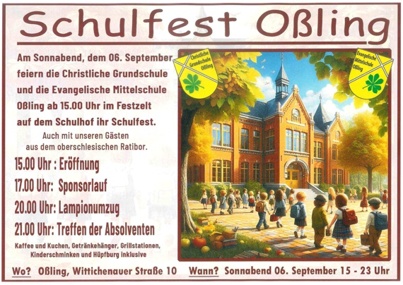 Schulfest Oßling