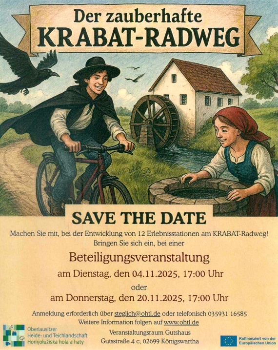 Beteiligungsveranstaltung Krabat-Radweg